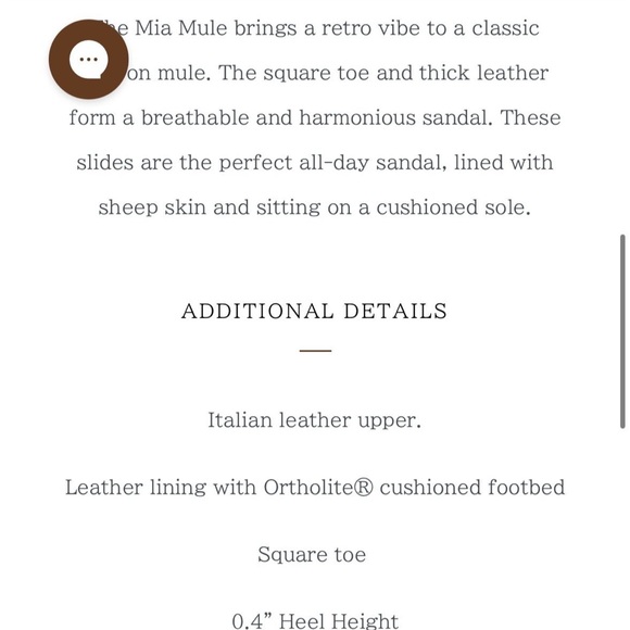 Anthony Veer mules size 8 - Picture 6 of 6